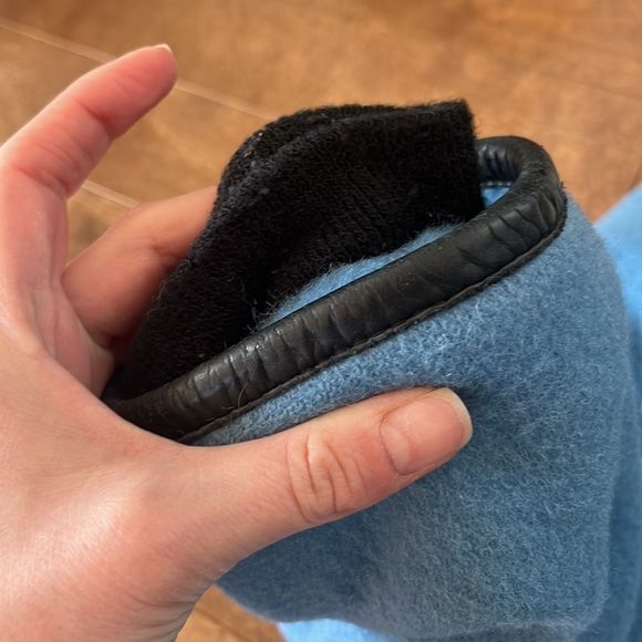 Vintage James Bay Fur Trim Hood Dog Sled Theme Wool Coat Blue Parks - Picture 12 of 14